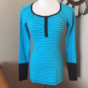 Lululemon striped top